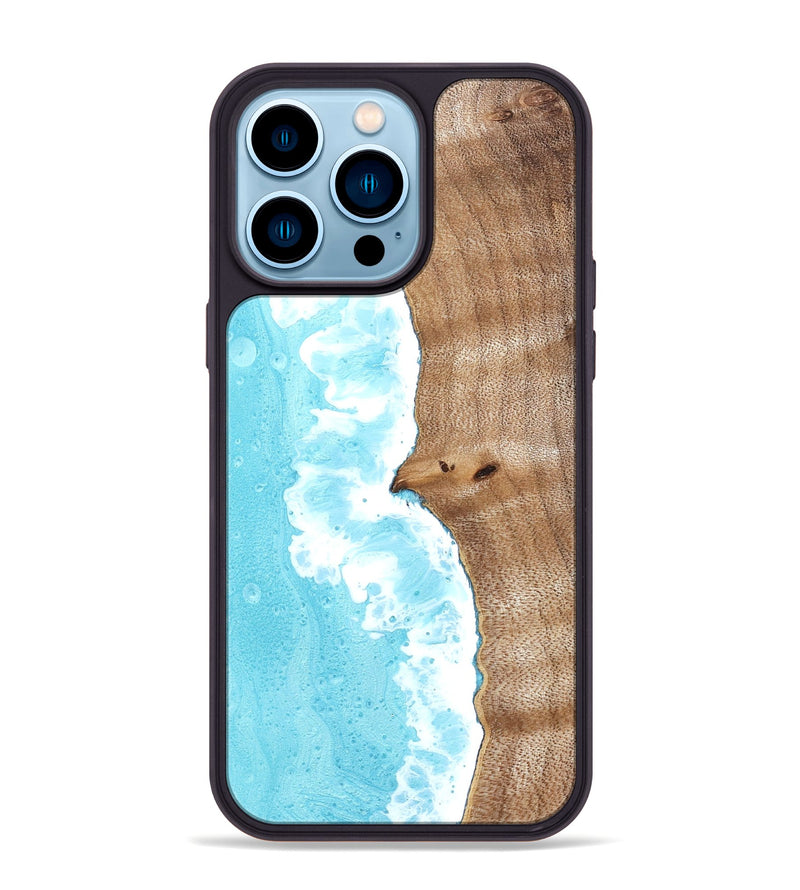iPhone 14 Pro Max Wood Phone Case - Taft (Coastal, 823058)