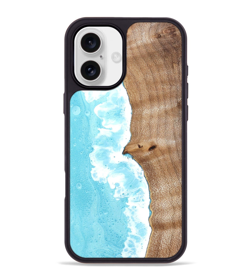 iPhone 16 Plus Wood Phone Case - Taft (Coastal, 823058)
