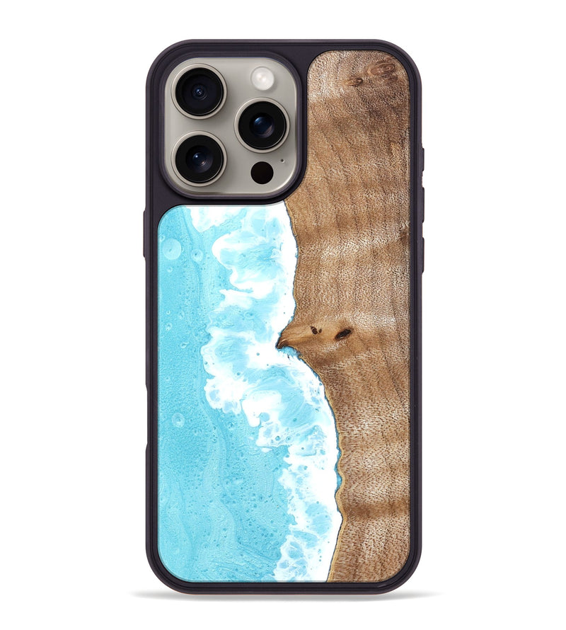 iPhone 16 Pro Max Wood Phone Case - Taft (Coastal, 823058)