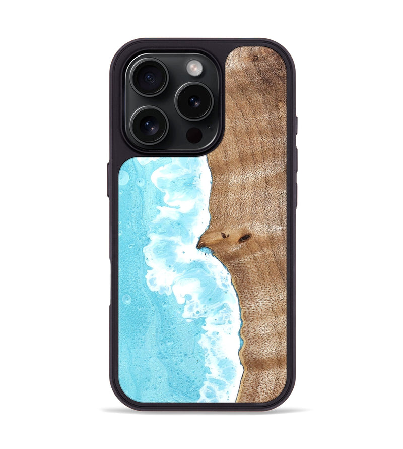 iPhone 16 Pro Wood Phone Case - Taft (Coastal, 823058)