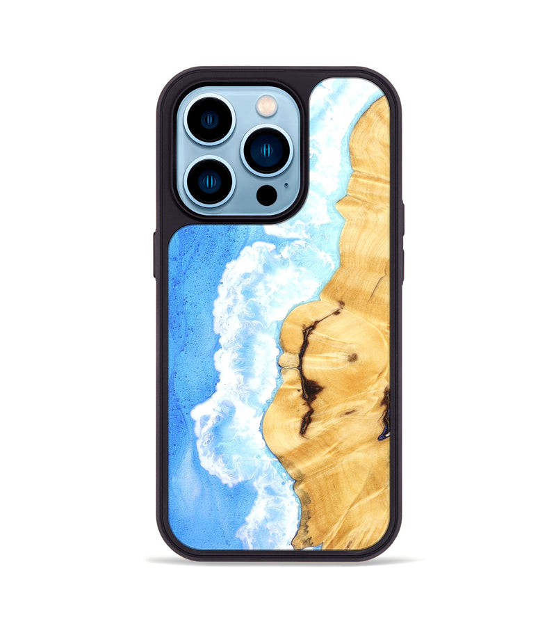 iPhone 14 Pro Wood Phone Case - Cicero (Coastal, 823059)
