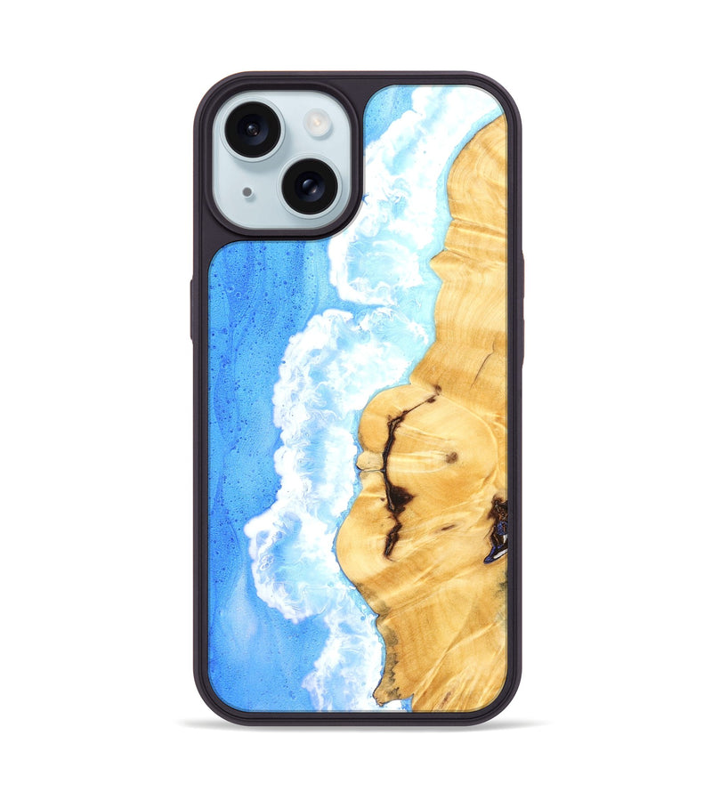 iPhone 15 Wood Phone Case - Cicero (Coastal, 823059)