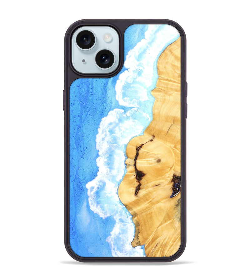 iPhone 15 Plus Wood Phone Case - Cicero (Coastal, 823059)