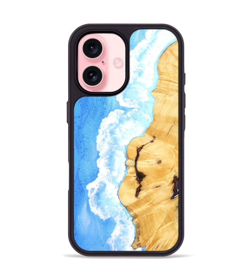 iPhone 16 Wood Phone Case - Cicero (Coastal, 823059)