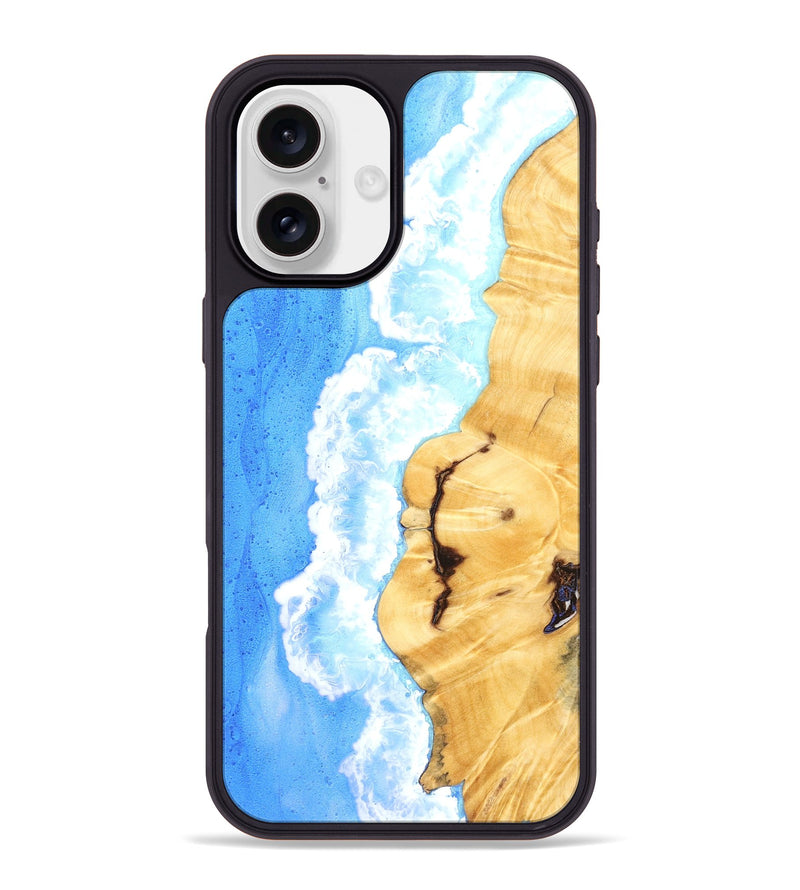 iPhone 16 Plus Wood Phone Case - Cicero (Coastal, 823059)