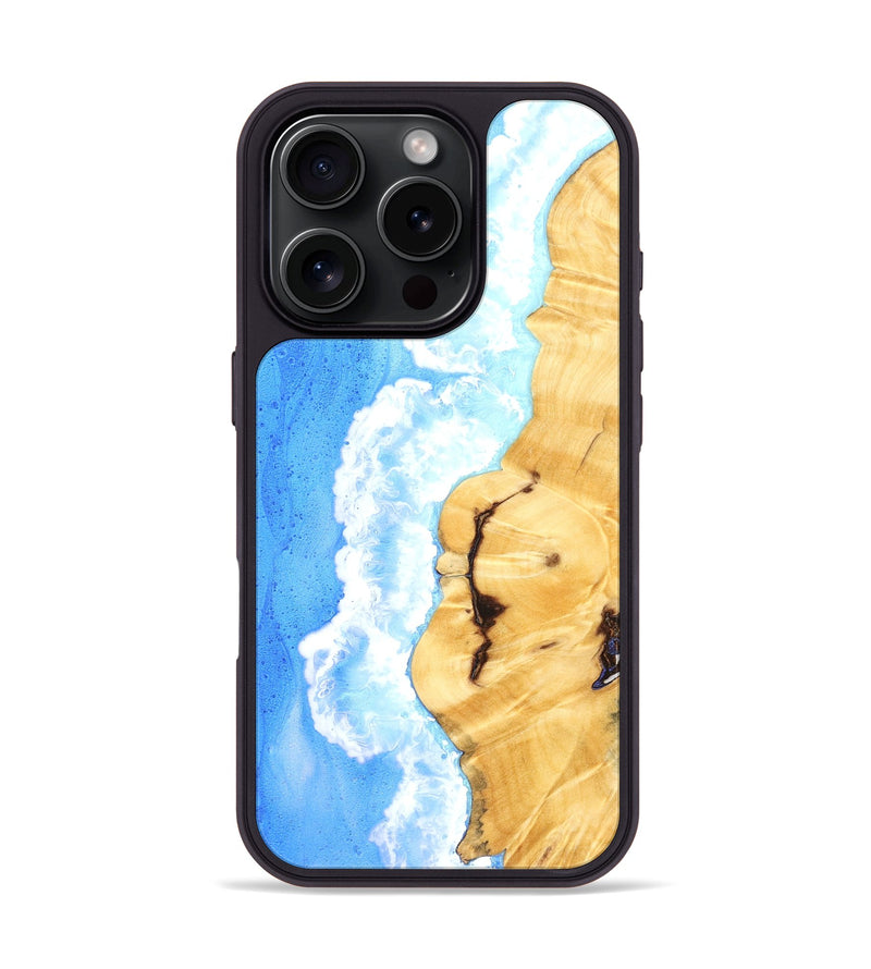 iPhone 16 Pro Wood Phone Case - Cicero (Coastal, 823059)