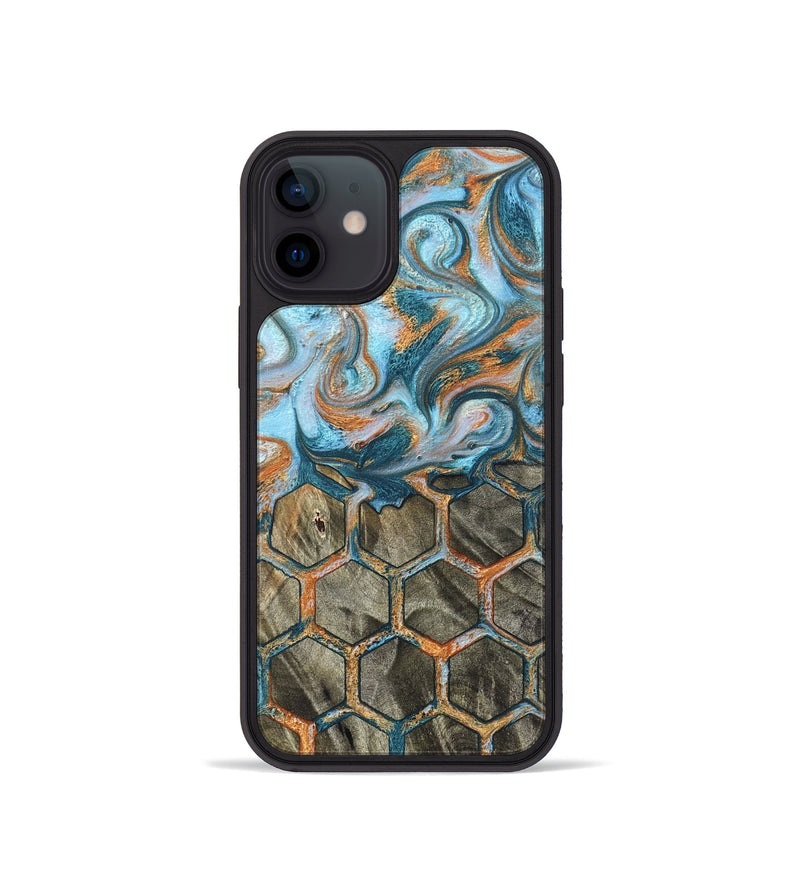 iPhone 12 mini Wood Phone Case - Susana (Pattern, 823064)