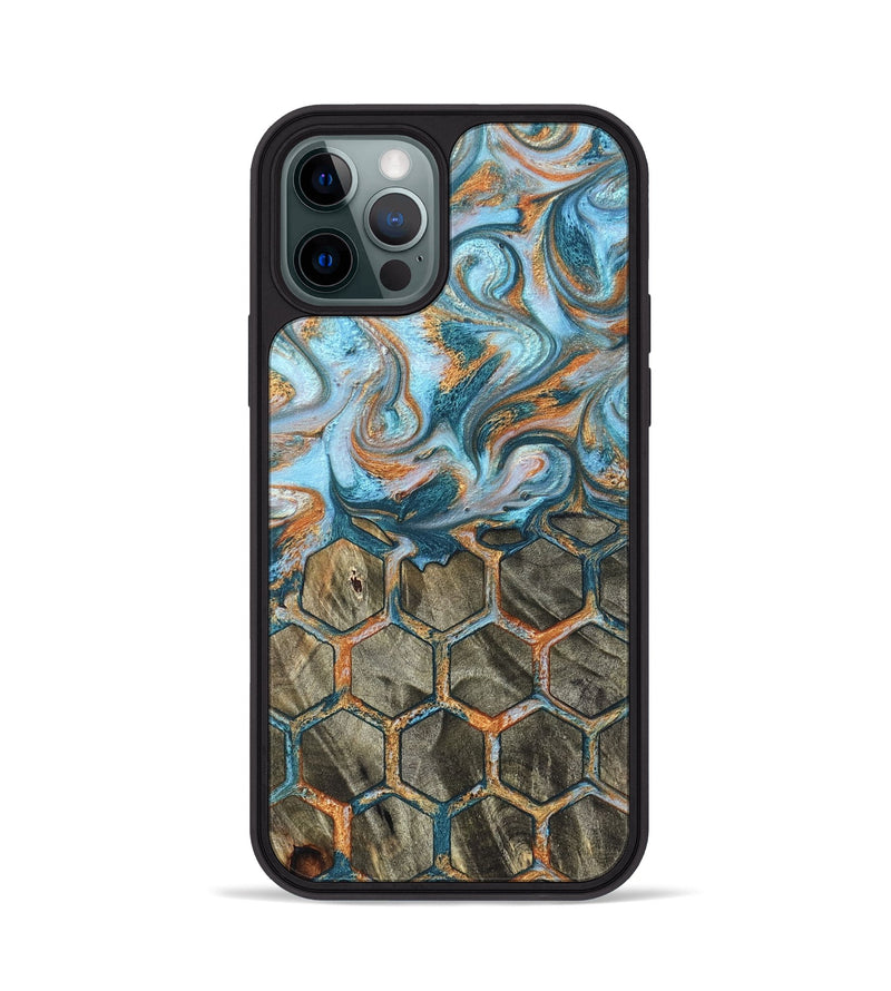 iPhone 12 Pro Wood Phone Case - Susana (Pattern, 823064)
