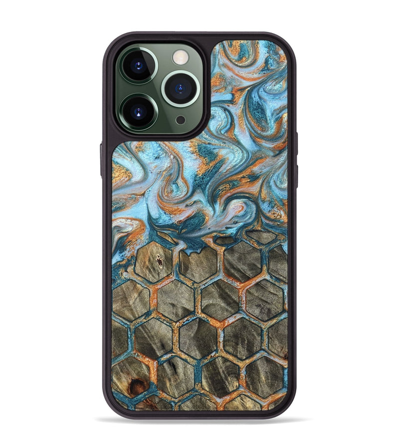 iPhone 13 Pro Max Wood Phone Case - Susana (Pattern, 823064)