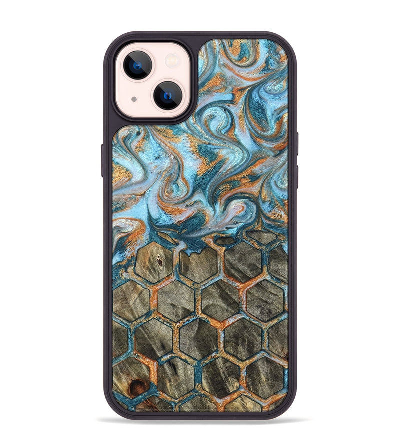 iPhone 14 Plus Wood Phone Case - Susana (Pattern, 823064)
