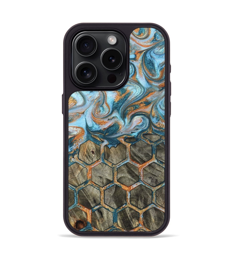 iPhone 15 Pro Wood Phone Case - Susana (Pattern, 823064)