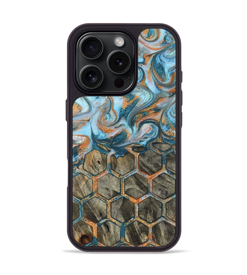 iPhone 16 Pro Wood Phone Case - Susana (Pattern, 823064)