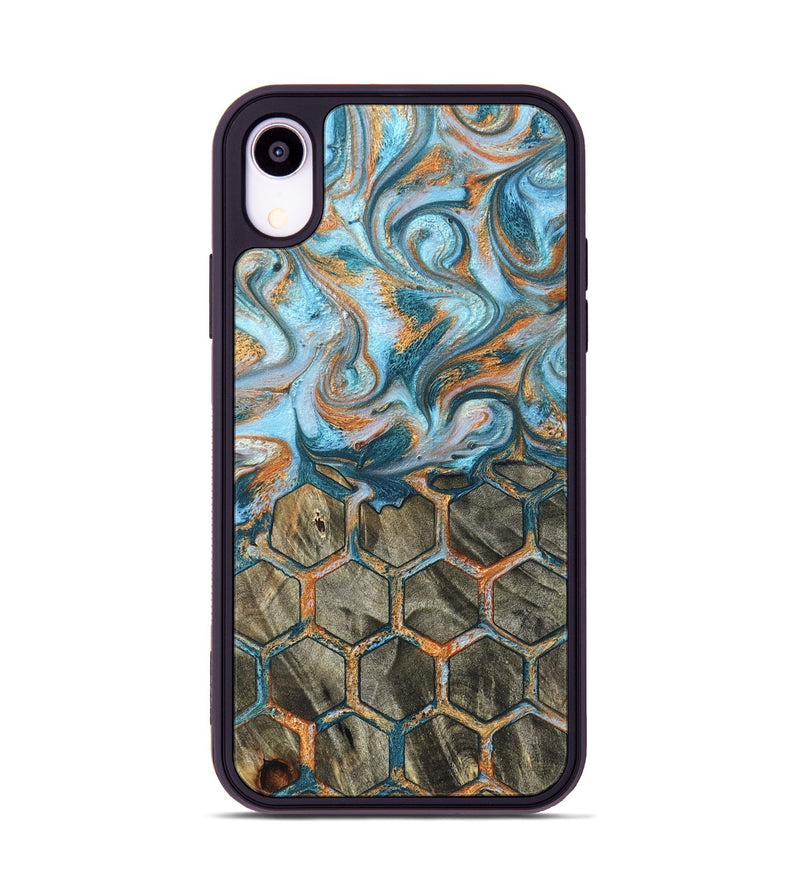 iPhone Xr Wood Phone Case - Susana (Pattern, 823064)