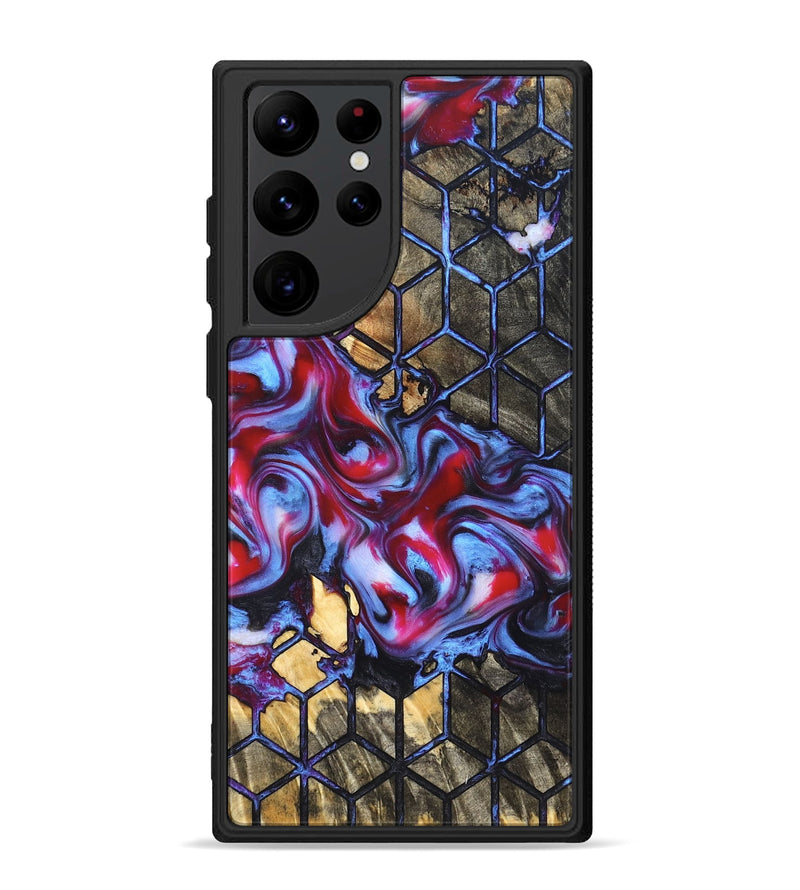 Galaxy S22 Ultra Wood Phone Case - Rhoda (Pattern, 823065)