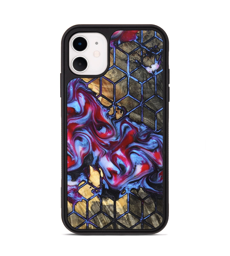 iPhone 11 Wood Phone Case - Rhoda (Pattern, 823065)