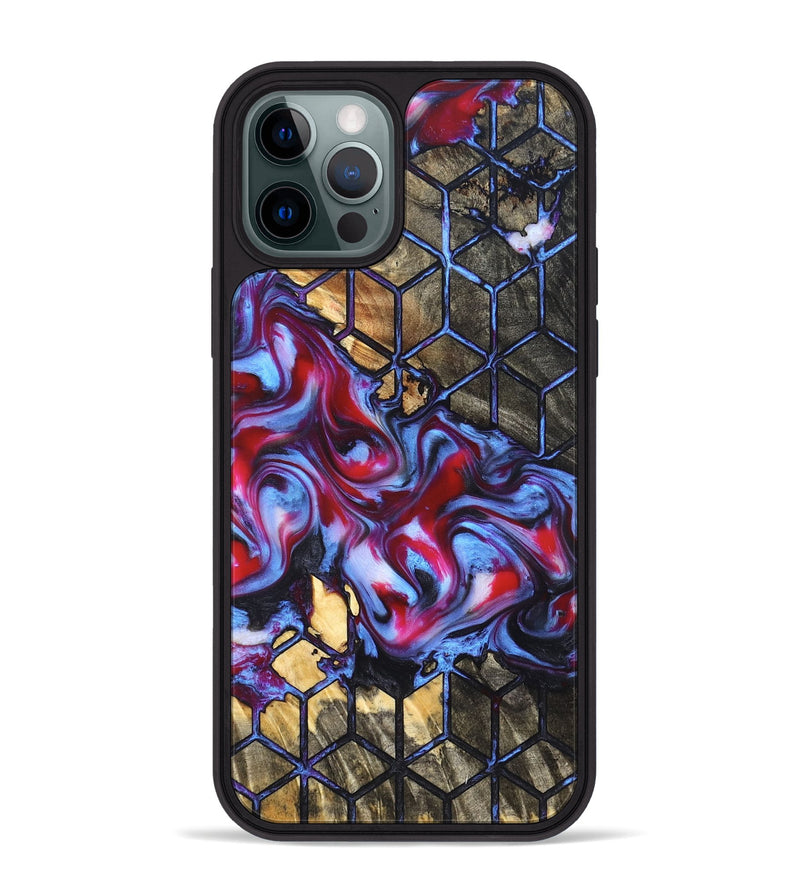 iPhone 12 Pro Max Wood Phone Case - Rhoda (Pattern, 823065)