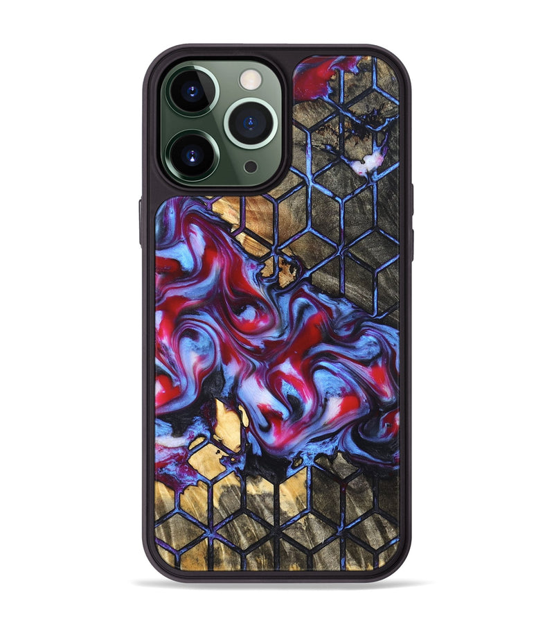 iPhone 13 Pro Max Wood Phone Case - Rhoda (Pattern, 823065)