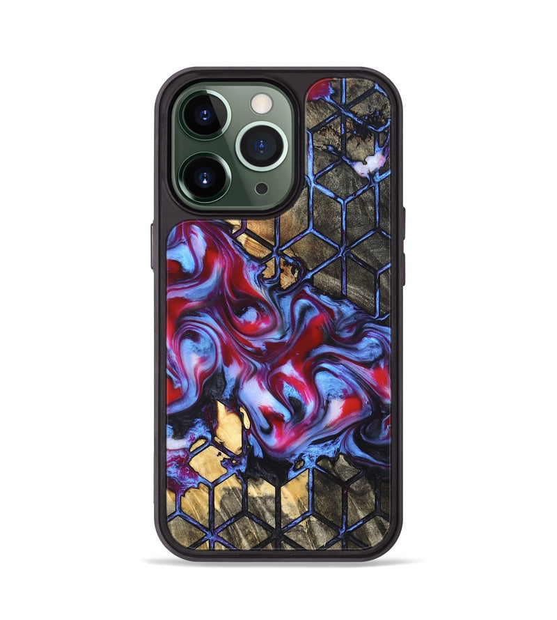 iPhone 13 Pro Wood Phone Case - Rhoda (Pattern, 823065)