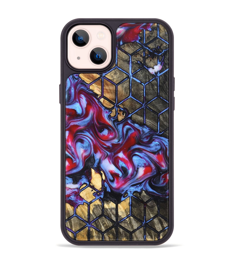 iPhone 14 Plus Wood Phone Case - Rhoda (Pattern, 823065)