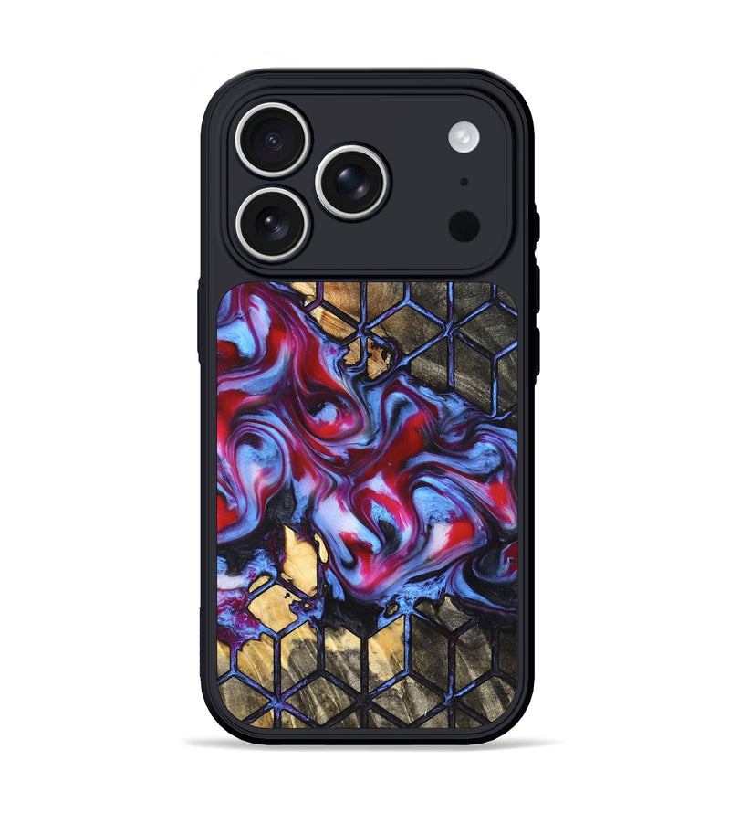 iPhone 17 Pro Wood Phone Case - Rhoda (Pattern, 823065)