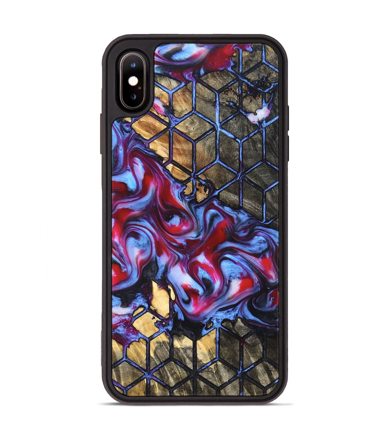iPhone Xs Max Wood Phone Case - Rhoda (Pattern, 823065)