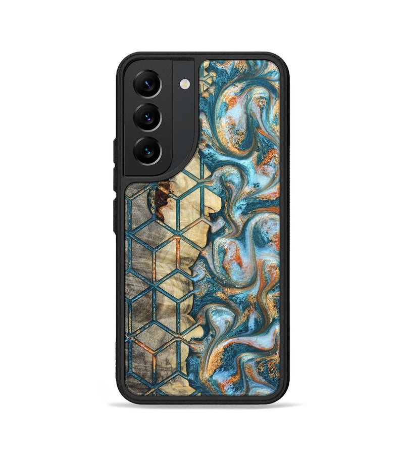 Galaxy S22 Wood Phone Case - Elmo (Pattern, 823066)