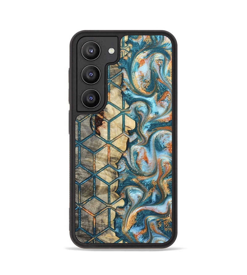 Galaxy S23 Wood Phone Case - Elmo (Pattern, 823066)