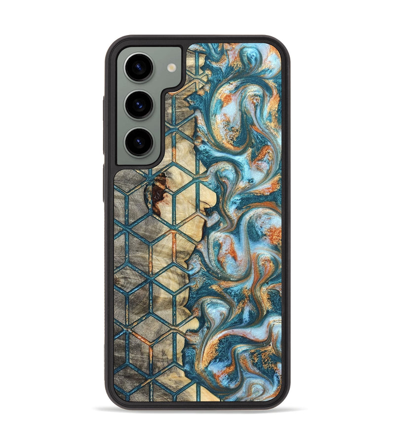 Galaxy S23 Plus Wood Phone Case - Elmo (Pattern, 823066)