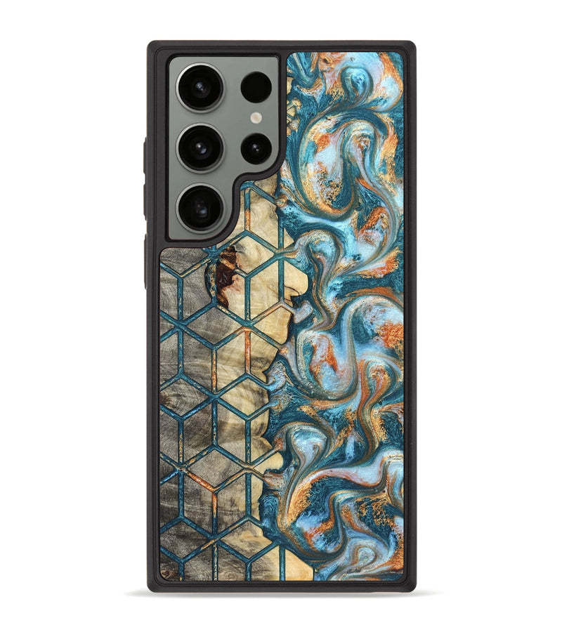 Galaxy S23 Ultra Wood Phone Case - Elmo (Pattern, 823066)