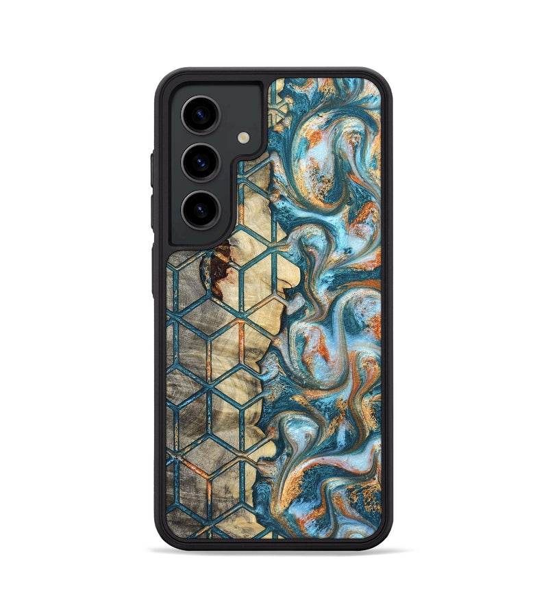 Galaxy S24 Wood Phone Case - Elmo (Pattern, 823066)