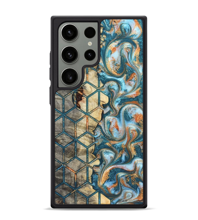 Galaxy S24 Ultra Wood Phone Case - Elmo (Pattern, 823066)