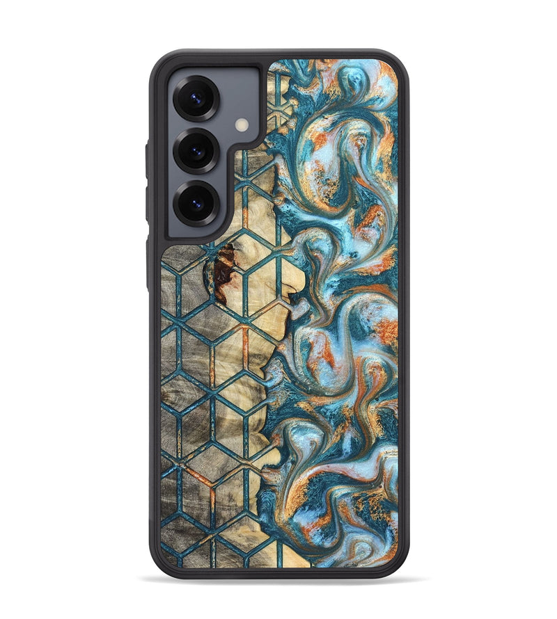 Galaxy S25 Plus Wood Phone Case - Elmo (Pattern, 823066)