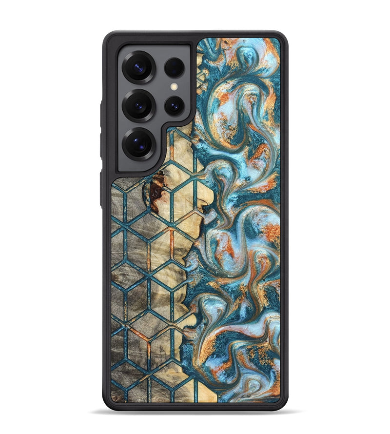 Galaxy S25 Ultra Wood Phone Case - Elmo (Pattern, 823066)