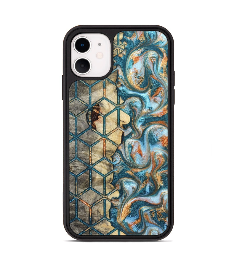 iPhone 11 Wood Phone Case - Elmo (Pattern, 823066)