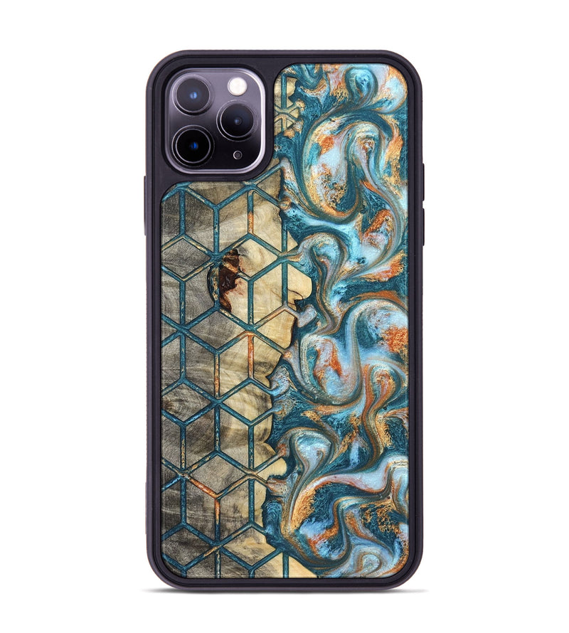 iPhone 11 Pro Max Wood Phone Case - Elmo (Pattern, 823066)