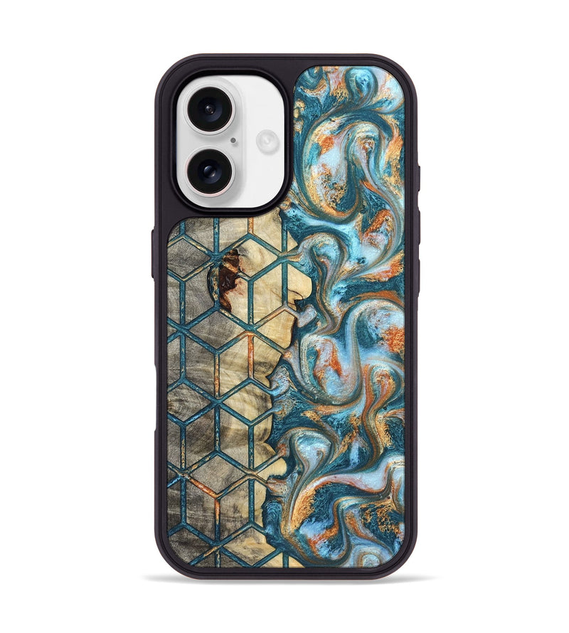 iPhone 17 Wood Phone Case - Elmo (Pattern, 823066)