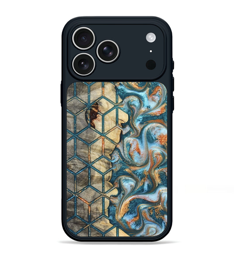 iPhone 17 Pro Max Wood Phone Case - Elmo (Pattern, 823066)