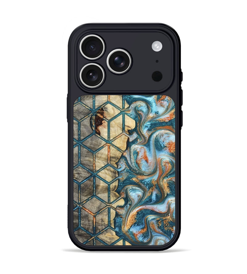 iPhone 17 Pro Wood Phone Case - Elmo (Pattern, 823066)