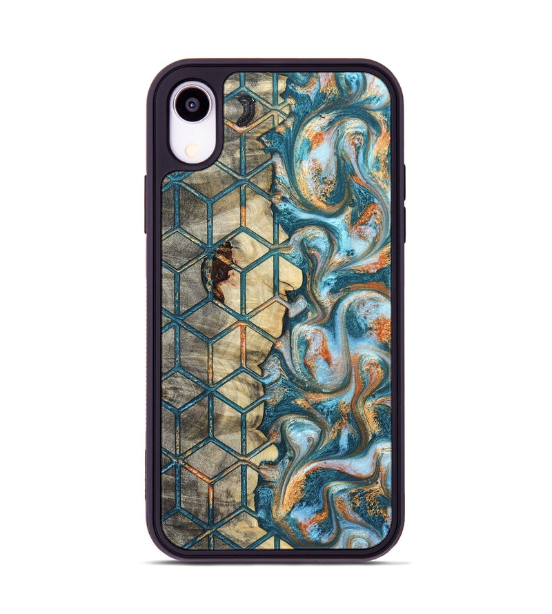 iPhone Xr Wood Phone Case - Elmo (Pattern, 823066)