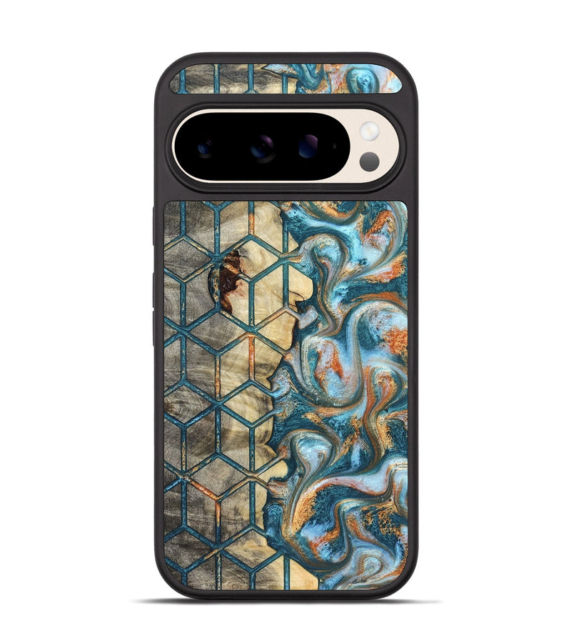 Pixel 10 Wood Phone Case - Elmo (Pattern, 823066)
