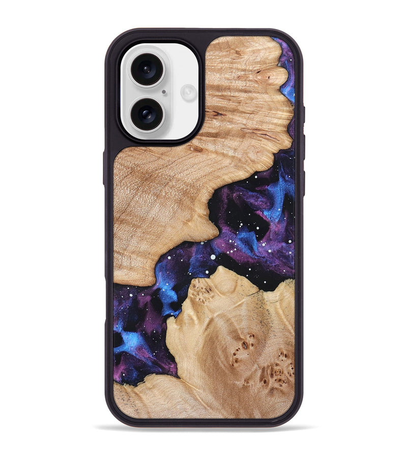iPhone 16 Plus Wood Phone Case - Alec (Cosmos, 823070)