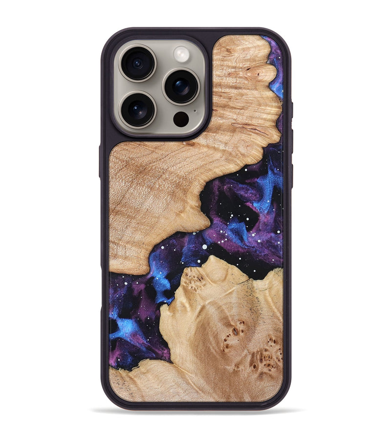 iPhone 16 Pro Max Wood Phone Case - Alec (Cosmos, 823070)