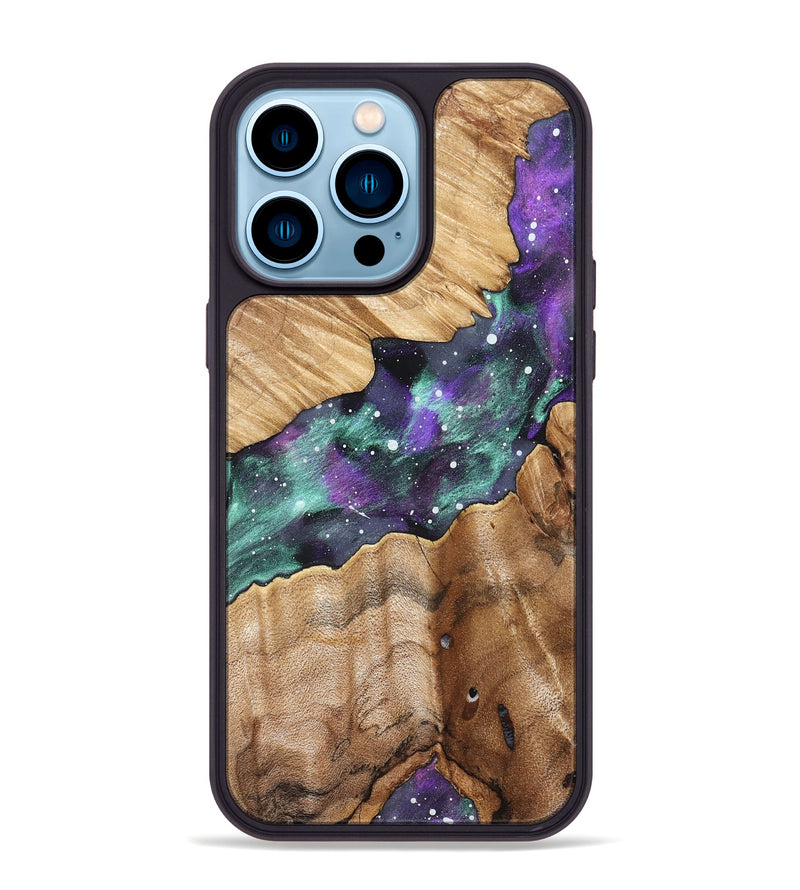 iPhone 14 Pro Max Wood Phone Case - Sue (Cosmos, 823073)