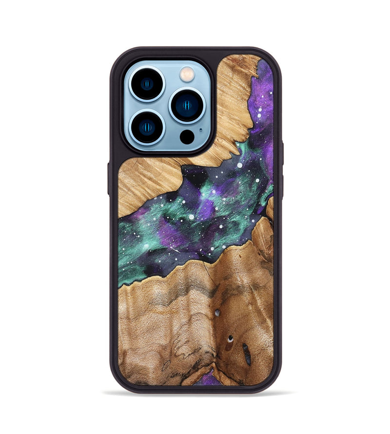 iPhone 14 Pro Wood Phone Case - Sue (Cosmos, 823073)
