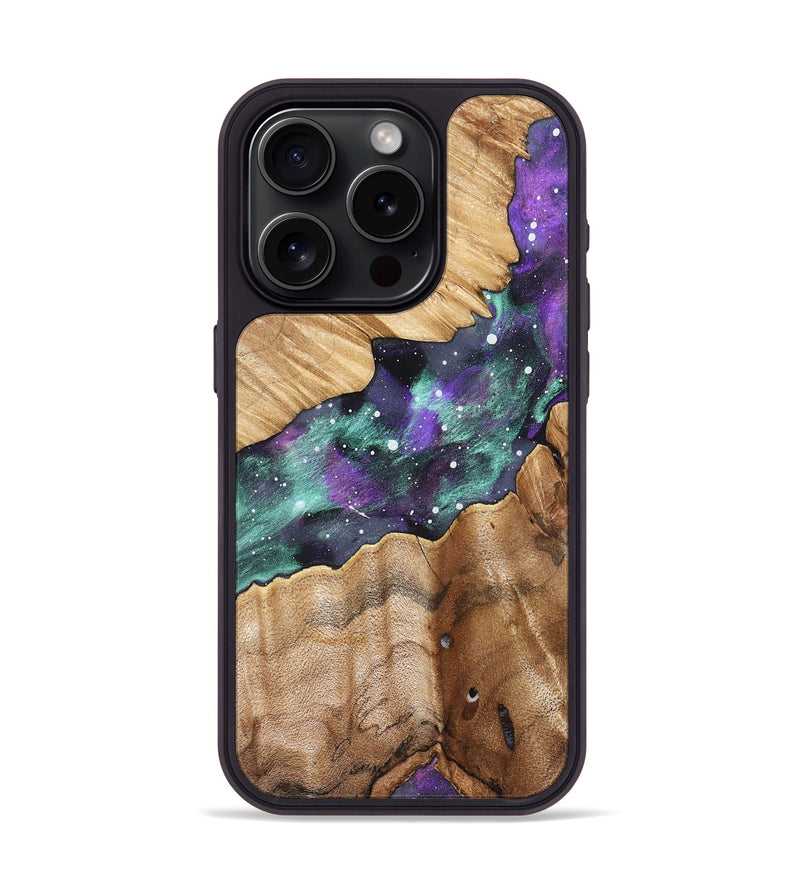 iPhone 15 Pro Wood Phone Case - Sue (Cosmos, 823073)