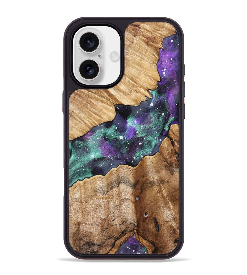 iPhone 16 Plus Wood Phone Case - Sue (Cosmos, 823073)