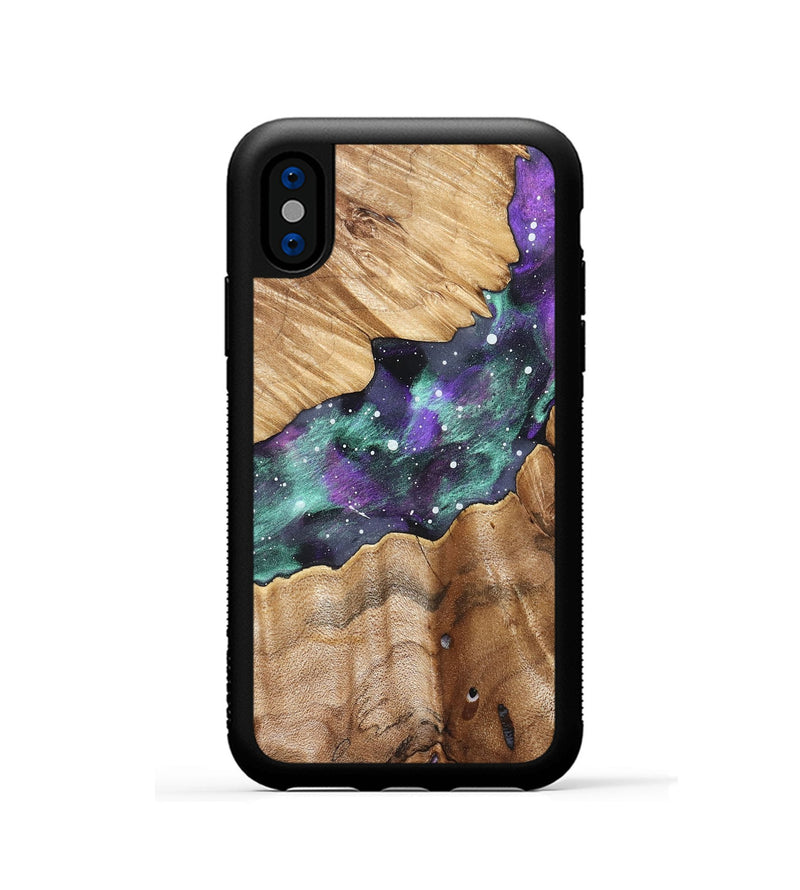iPhone Xs Wood Phone Case - Sue (Cosmos, 823073)