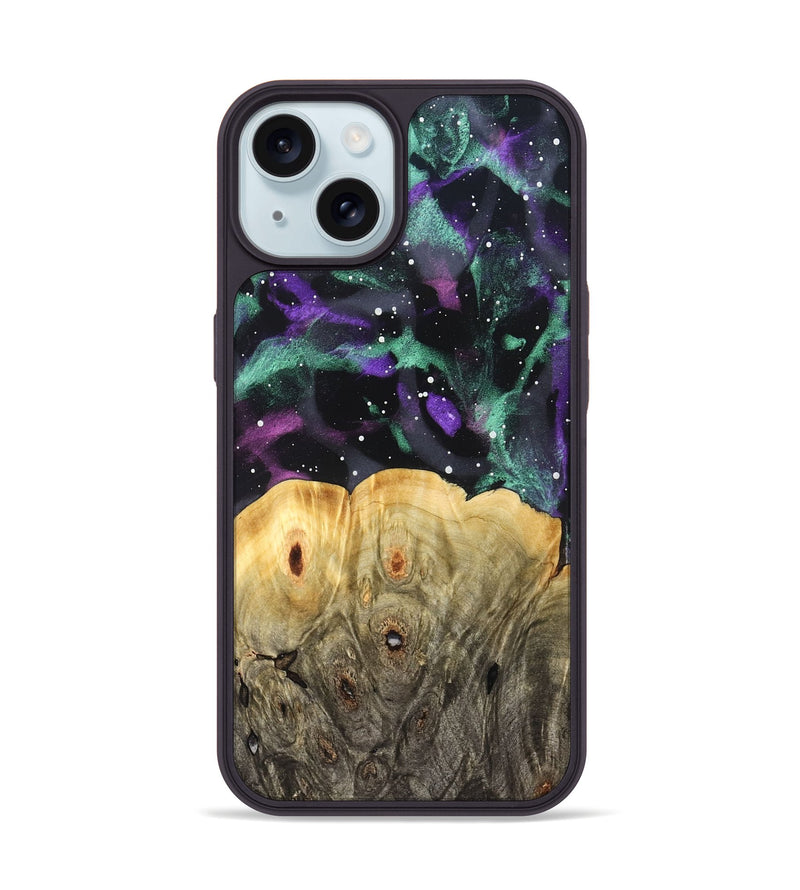 iPhone 15 Wood Phone Case - Shea (Cosmos, 823080)