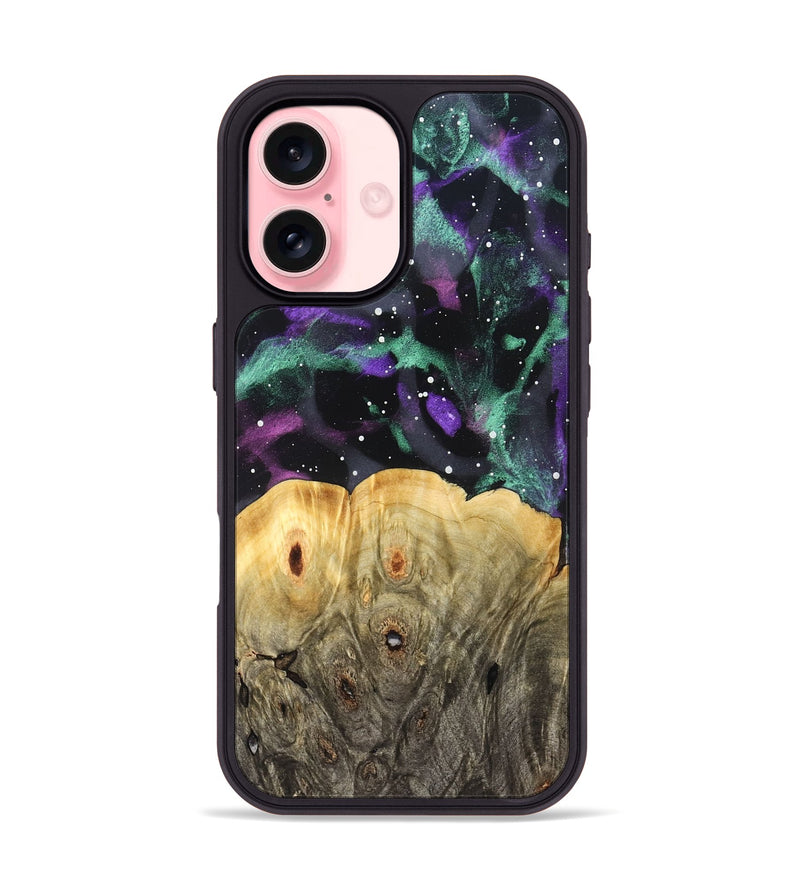 iPhone 16 Wood Phone Case - Shea (Cosmos, 823080)