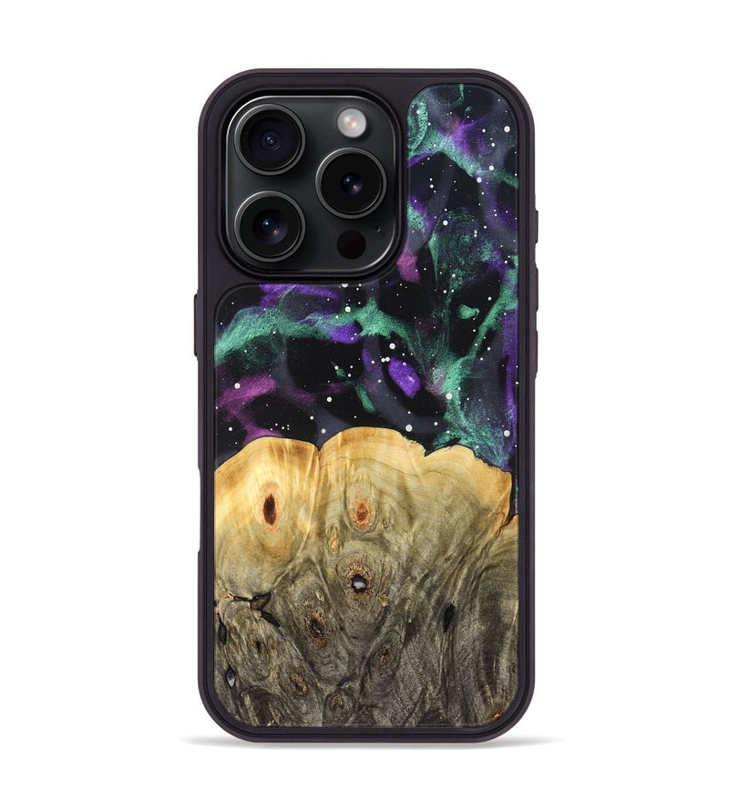 iPhone 16 Pro Wood Phone Case - Shea (Cosmos, 823080)